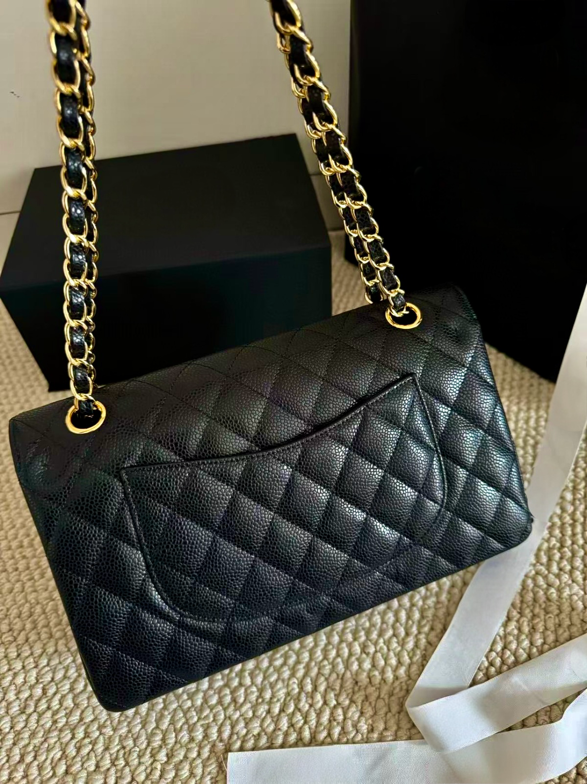 Classic Quilted Leather Chain Bag