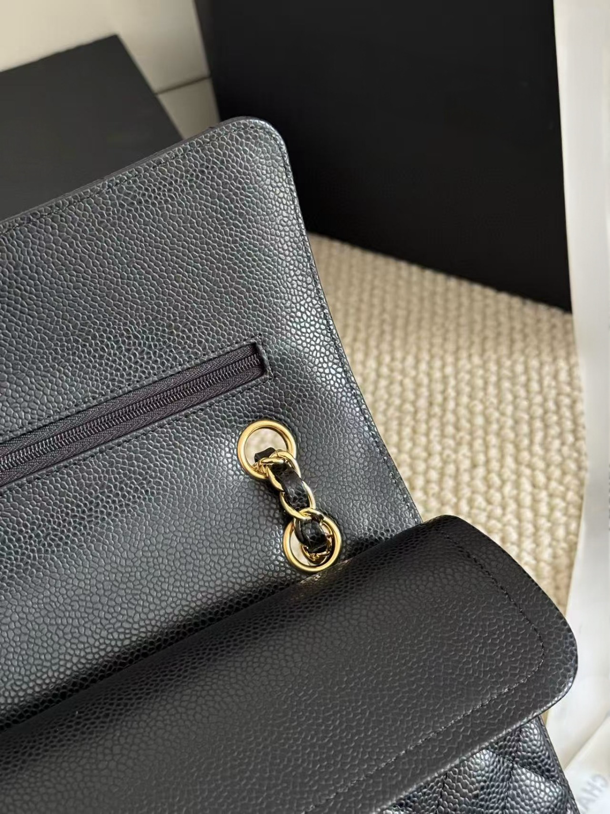 Classic Quilted Leather Chain Bag