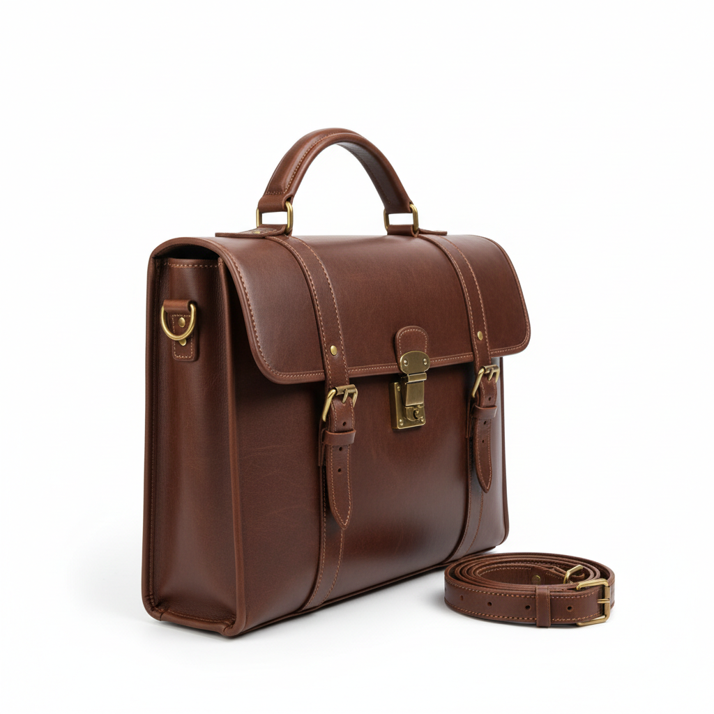Sac Homme Cuir Premium - Porte-Documents Professionnel Élégant