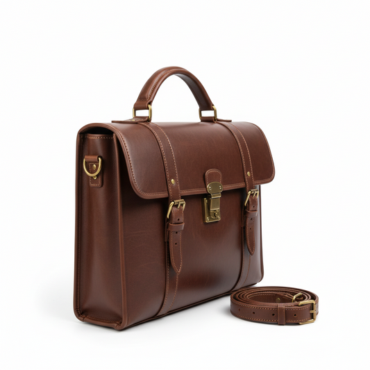 Sac Homme Cuir Premium - Porte-Documents Professionnel Élégant