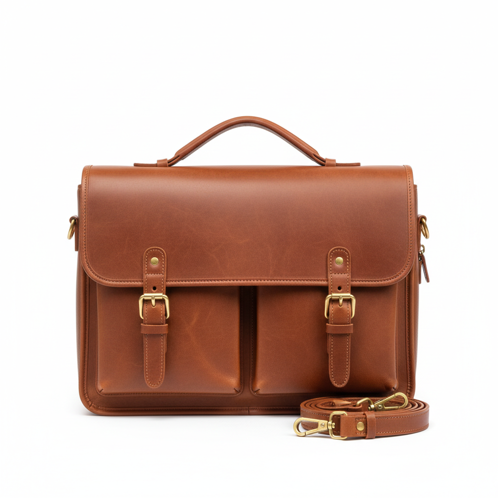 Sac Homme Cuir Premium - Porte-Documents Professionnel Élégant